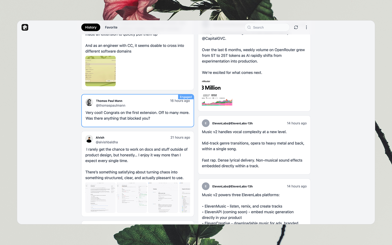 Timeline - Your X (Twitter) History - 截图 1