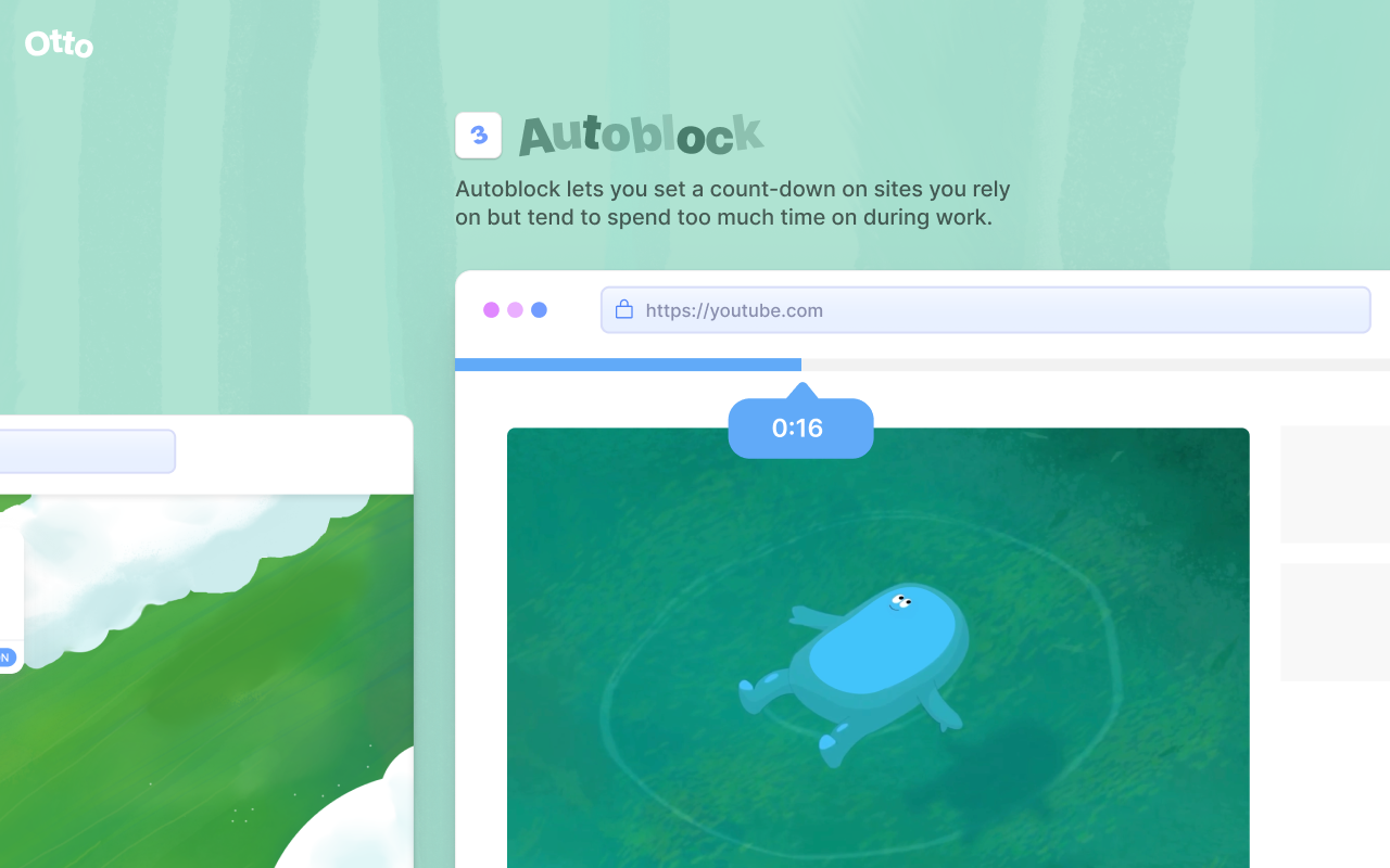 Otto: Pomodoro timer & Website Blocker. Block sites, Focus mindfully - 截图 3