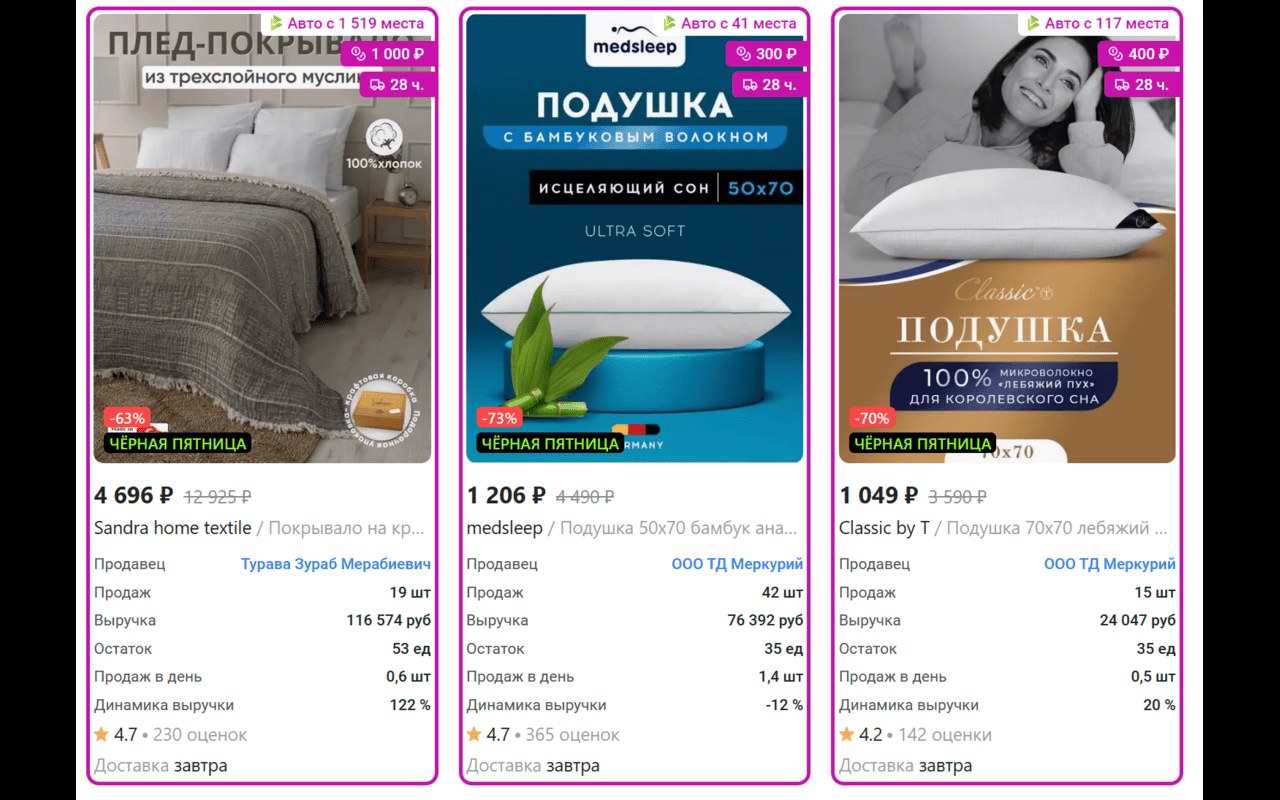 SaleFlow - аналитика Wildberries и OZON - 截图 2