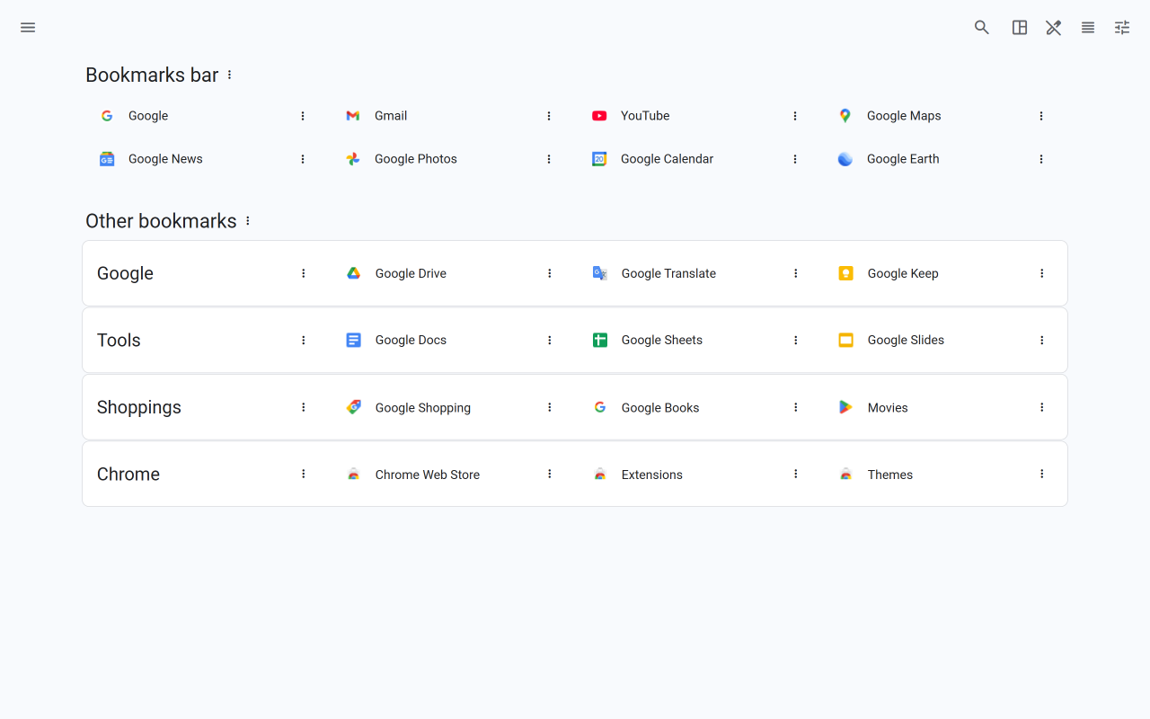 Bookmarks@newtab - 截图 5