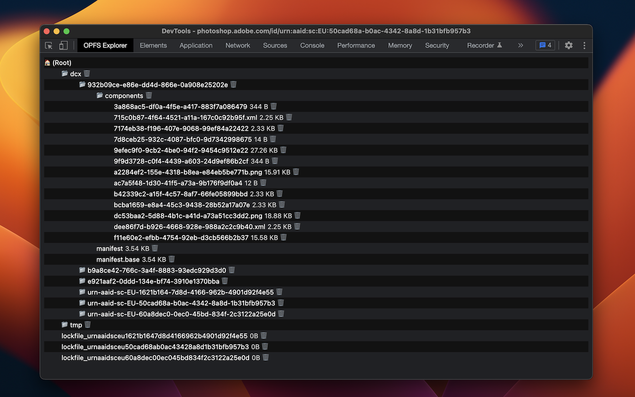 OPFS Explorer - 截图 2