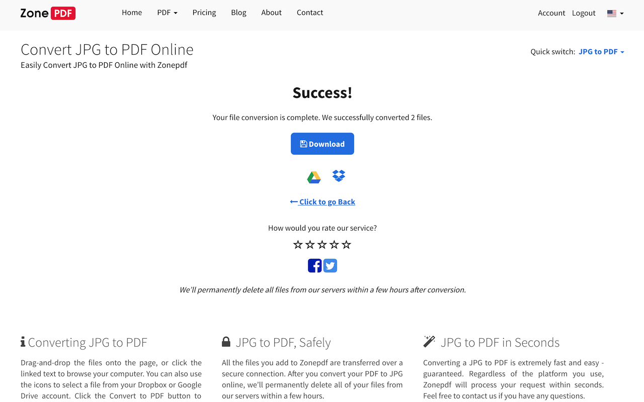 JPG to PDF - 截图 4