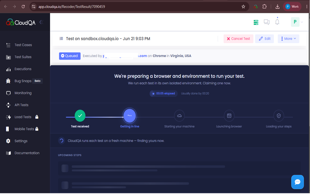 CloudQA | The Functional Testing Cloud - 截图 5