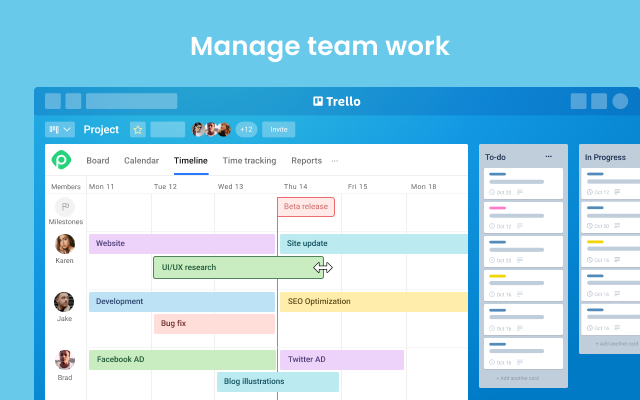 Trello 專用行事曆和追蹤程式 - 截图 2