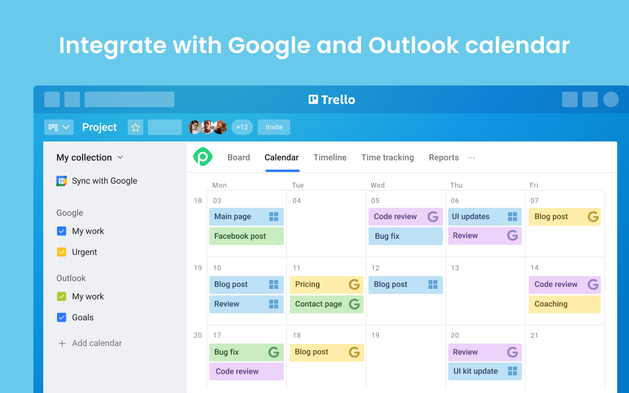 Trello 專用行事曆和追蹤程式 - 截图 5
