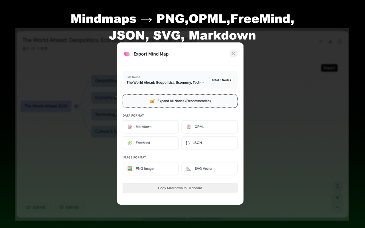 NotebookLM Ultra Exporter: Markdown & PDF & More - 截图 5