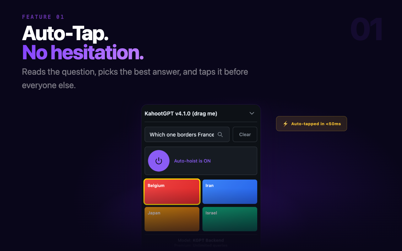 KahootGPT (NEW: Start Free!) - 截图 1