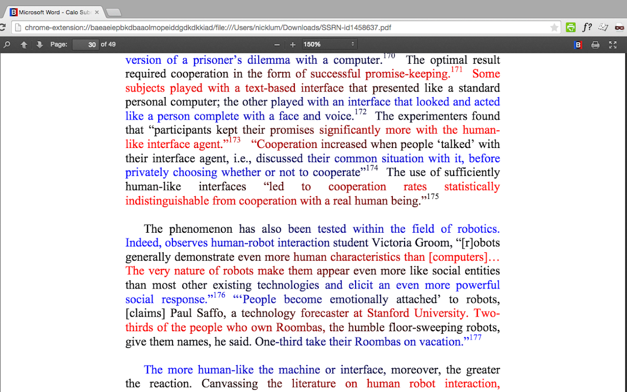 BeeLine Reader PDF Viewer - 截图 1