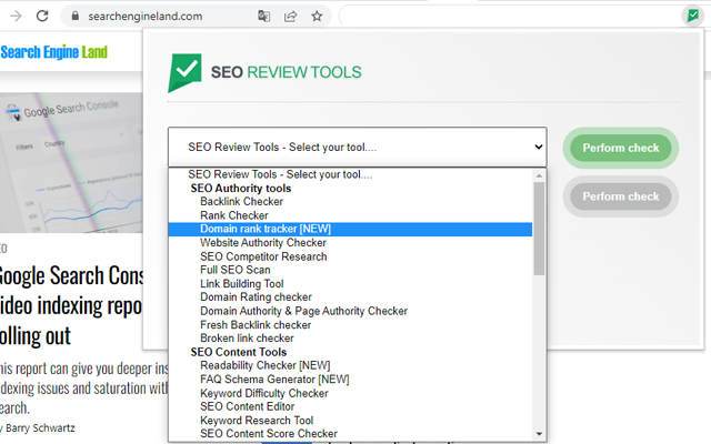 SEO Review Tools for Chrome! - 截图 5