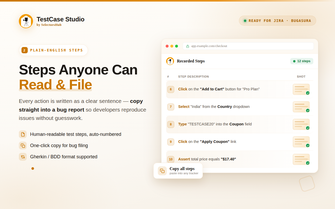 TestCase Studio - Selenium IDE - 截图 5