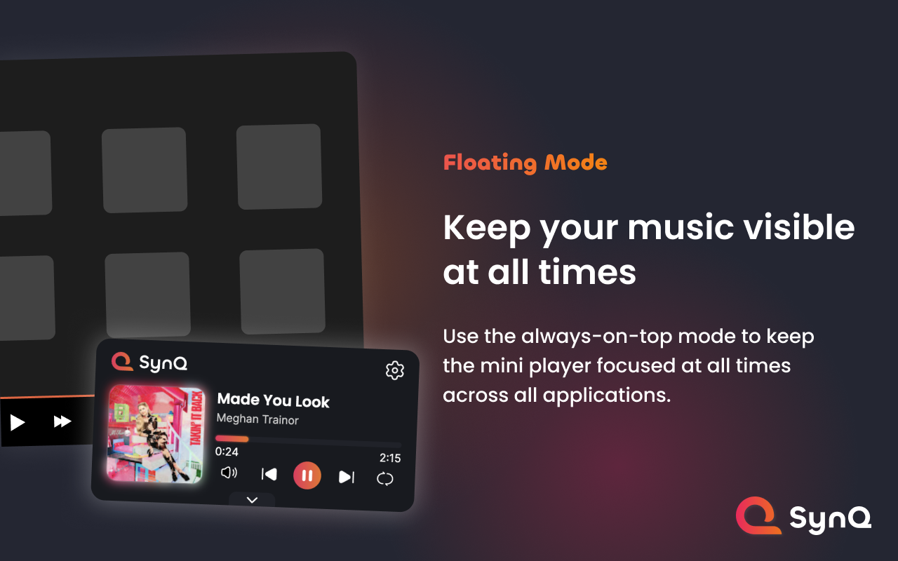 SynQ for Spotify, YouTube, Amazon Music, more - 截图 3