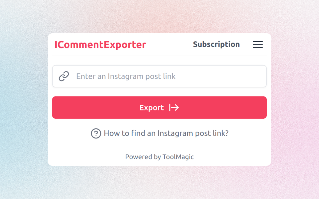 ICommentExporter - 导出 Instagram™ 评论 - 截图 3