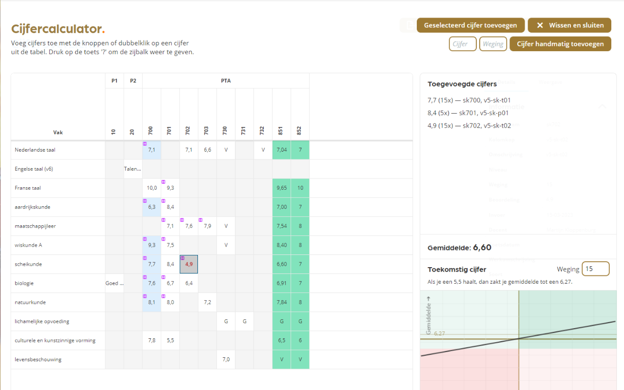 Study Tools voor Magister - 截图 3