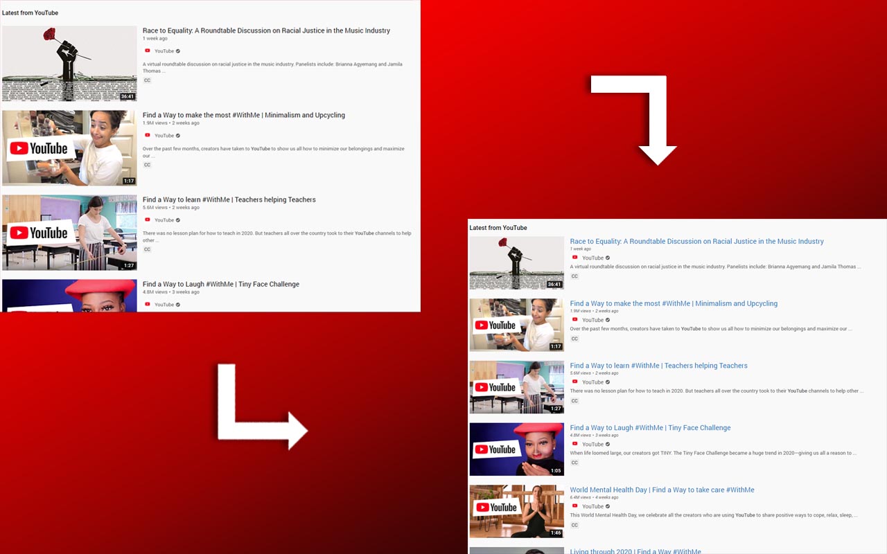 YouTube Redux - 截图 2