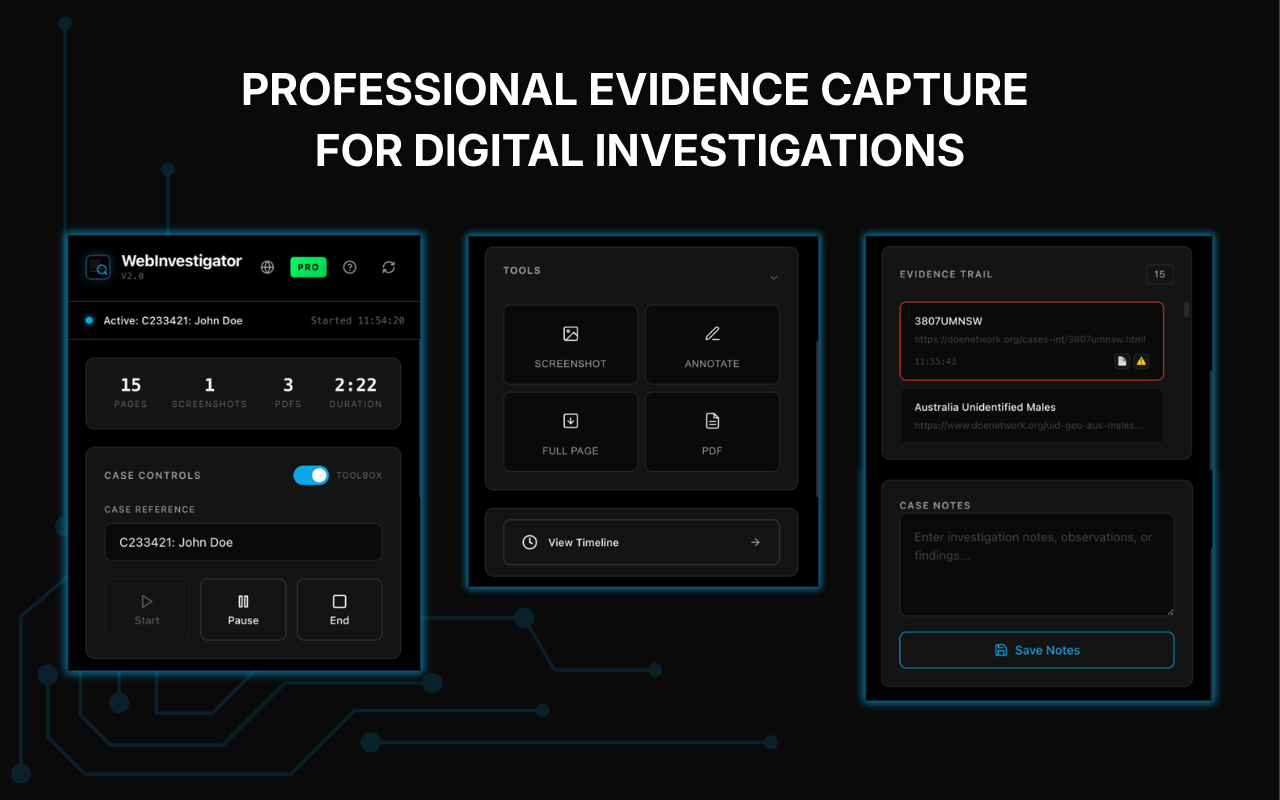 WebInvestigator - 截图 4