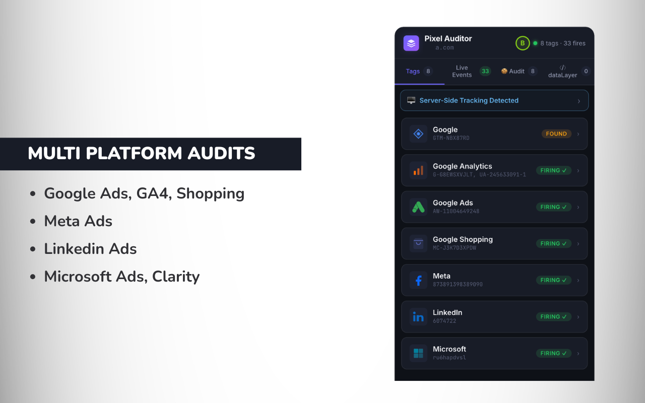 Pixel Auditor: Tag, PII & Consent Mode Inspector - 截图 2