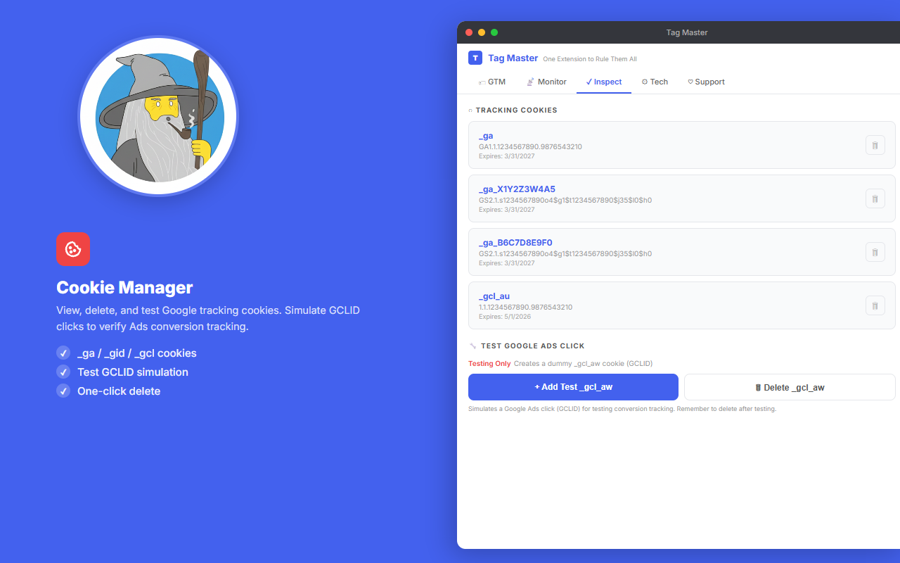 Tag Master – GTM & GA4 Debugger, DataLayer Inspector - 截图 3
