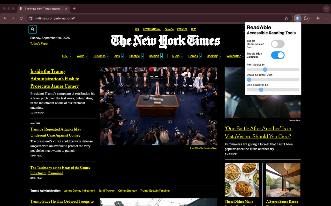 ReadAble: Dyslexia Font & Reading Tools - 截图 3