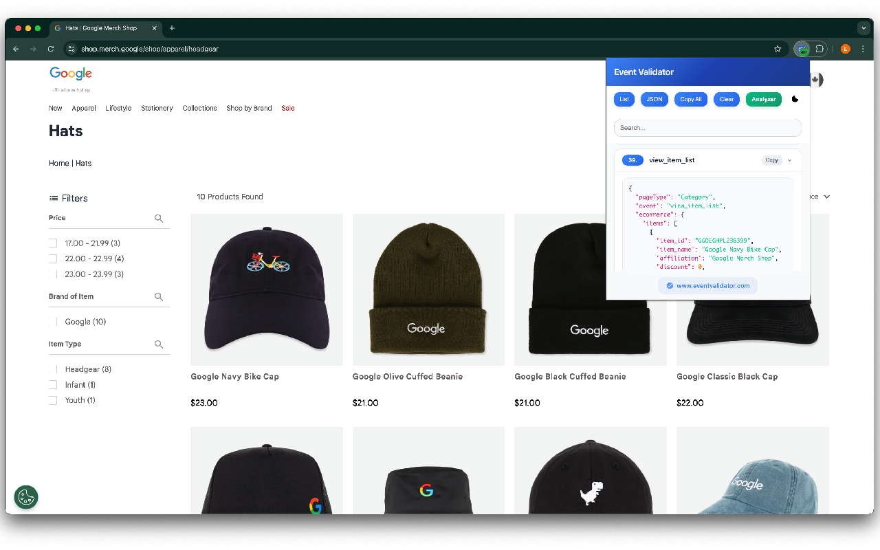Event Validator - 截图 2