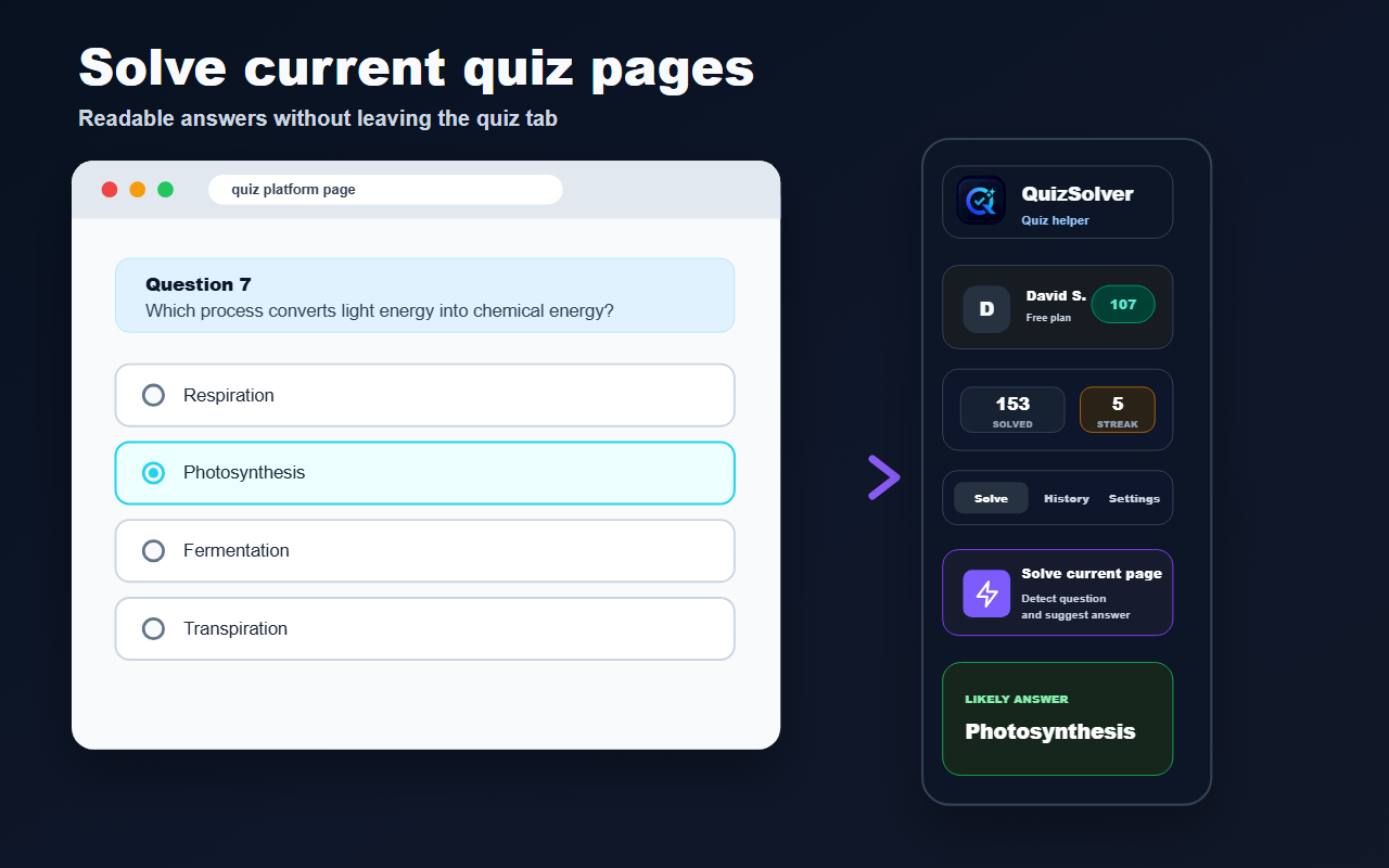 Quiz Solver - 截图 3