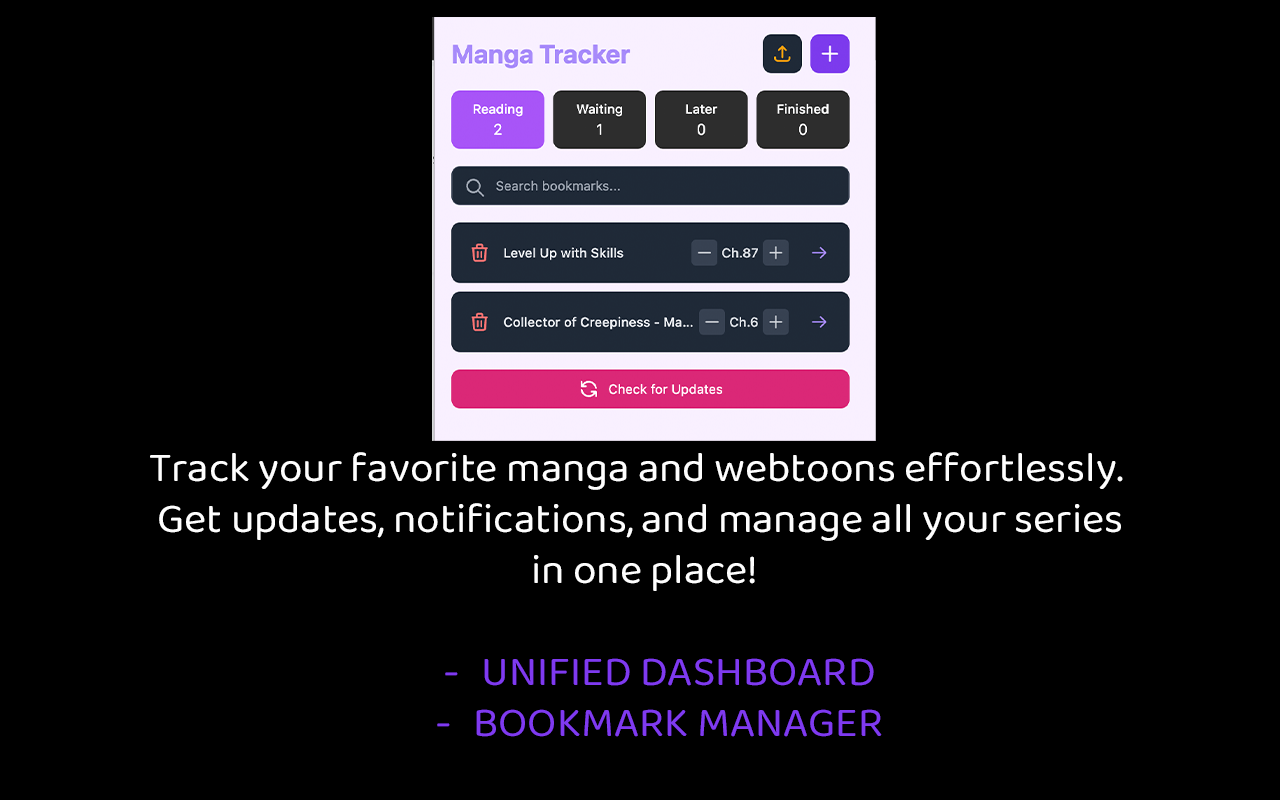Manga & Episode Tracker - 截图 1
