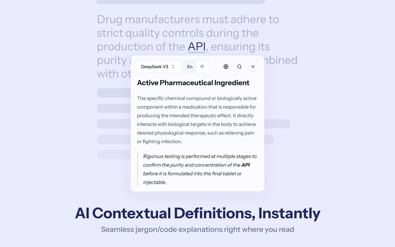 Contextual Lookup: Understand Anything with AI | Gemini, ChatGPT & More - 截图 2