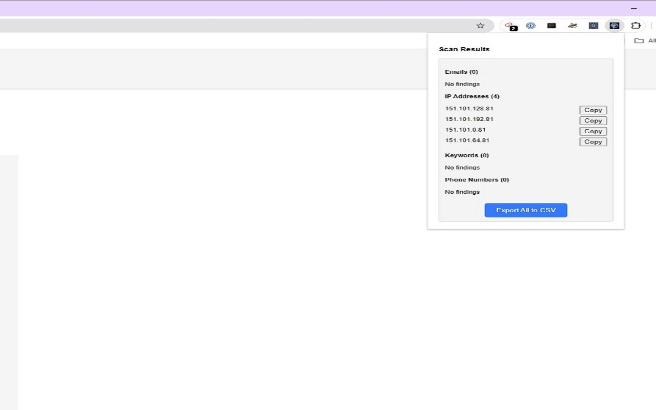 Sensitive Info Scanner - 截图 2