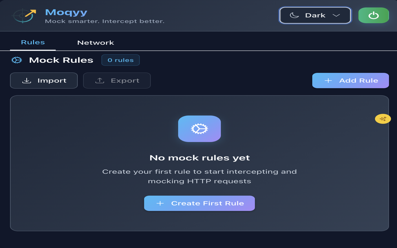 Moqyy — API Mocking & Fetch/XHR Interceptor - 截图 2