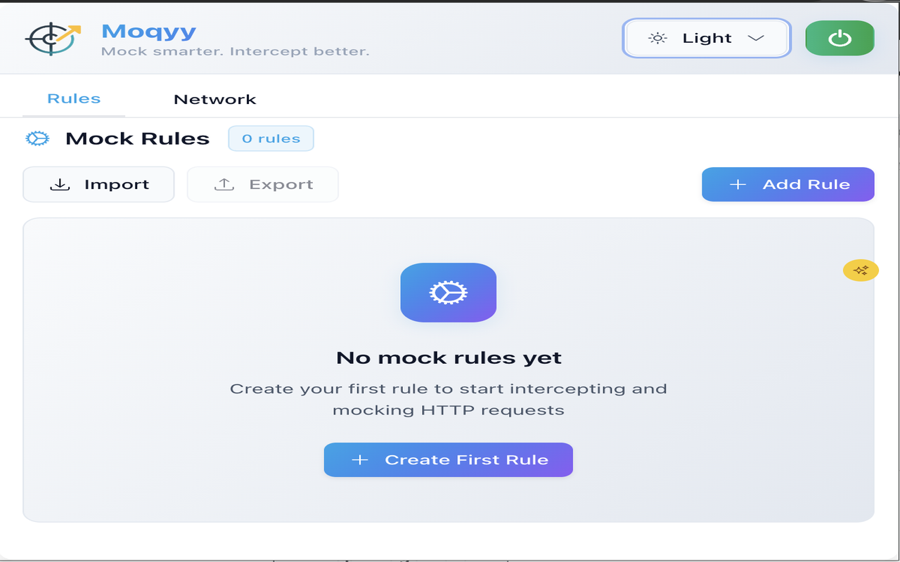 Moqyy — API Mocking & Fetch/XHR Interceptor - 截图 3