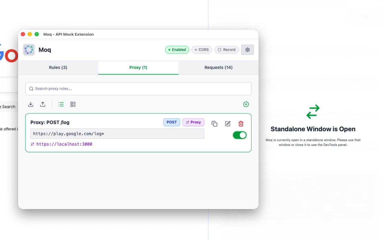 Moq - Mock API Requests - 截图 5