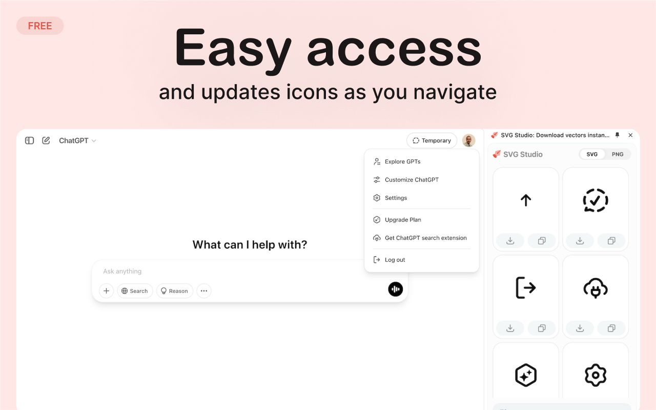 SVG Studio: Download icons instantly - 截图 1