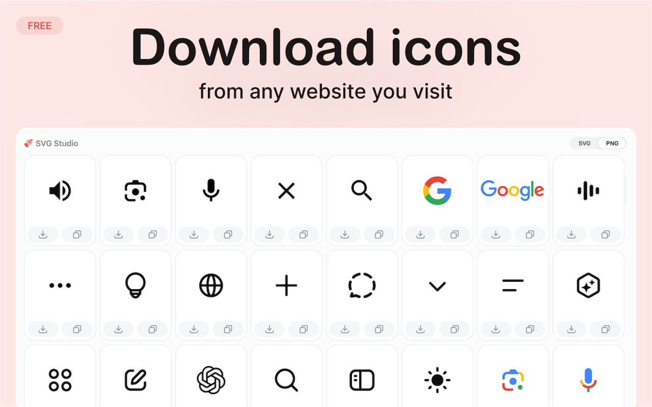 SVG Studio: Download icons instantly - 截图 2