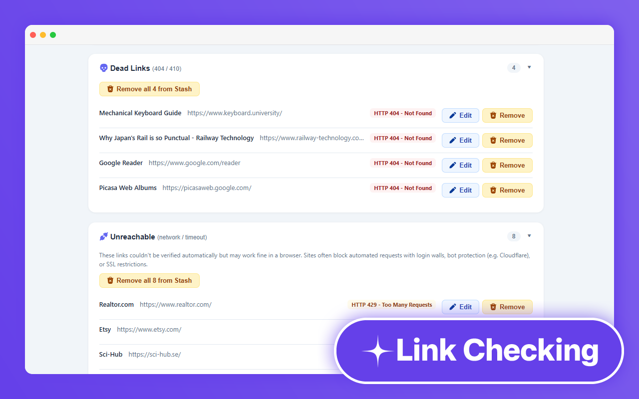 Stash Bookmarks - AI Bookmark Organizer - 截图 4