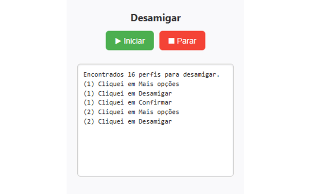 Desamigar Automático - Facebook Friend Remover - 截图 1