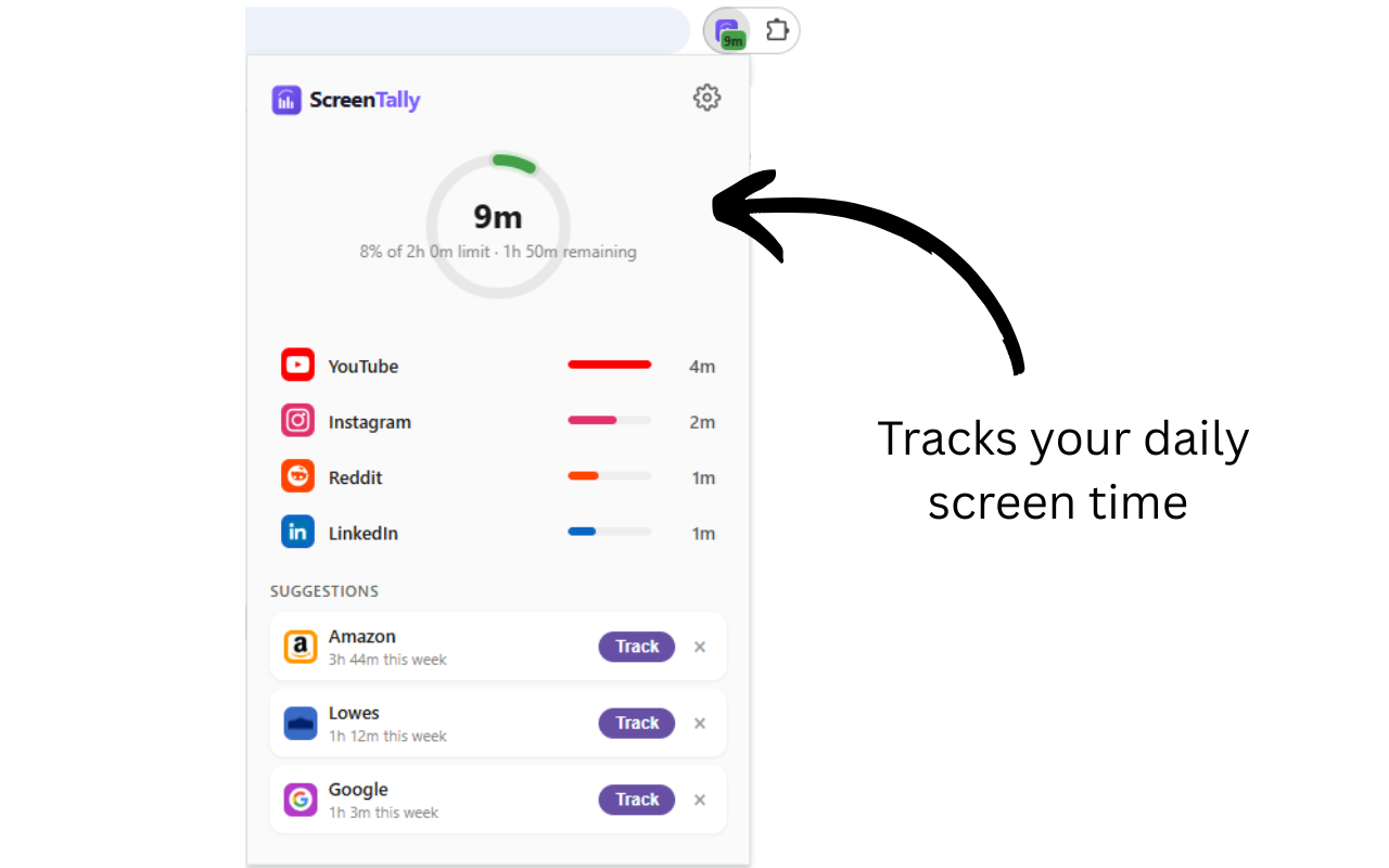 ScreenTally — Screen Time Tracker - 截图 2