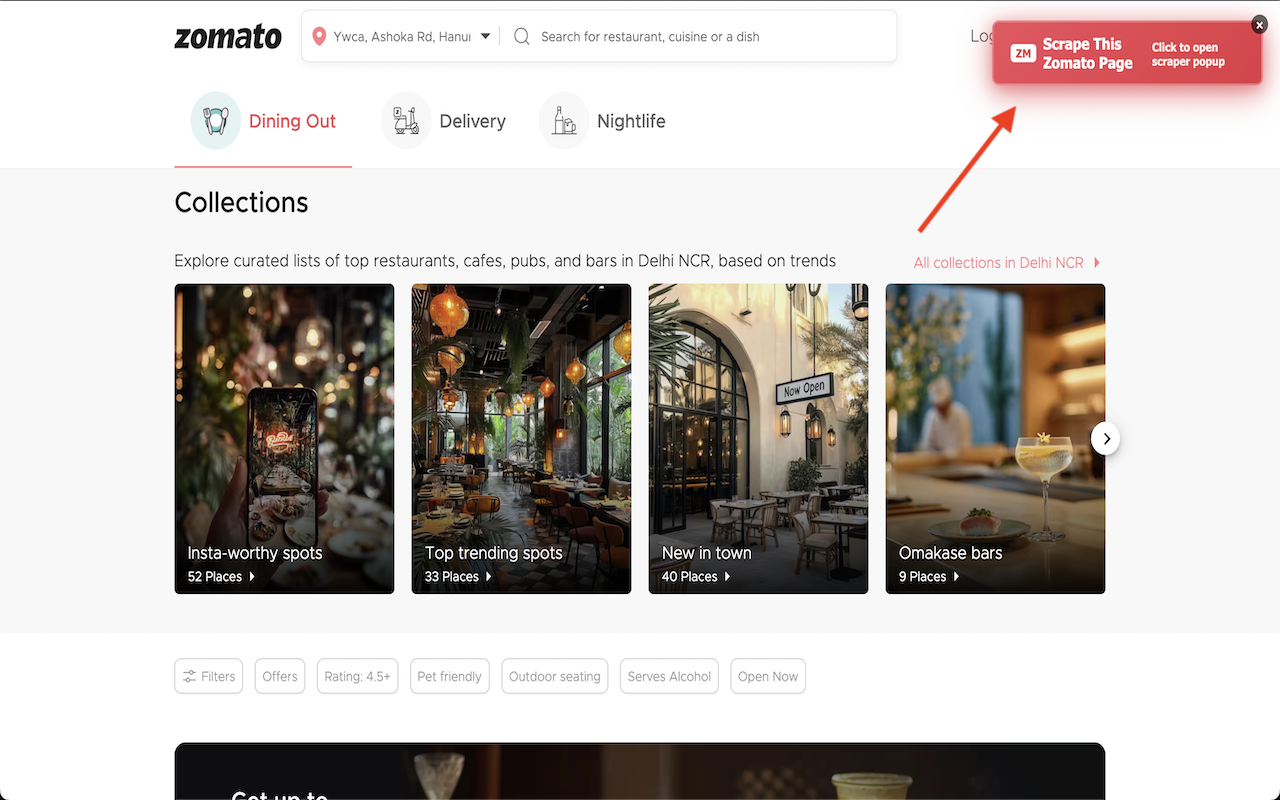 Zomato Scraper Pro – Restaurant Data Extractor - 截图 1