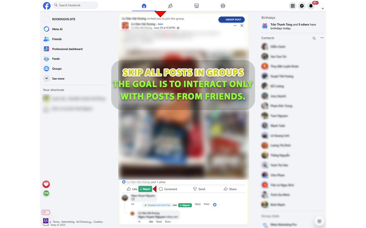 MIXTOOL - Auto Like & Heart Reaction for Natural Facebook Engagement - 截图 4
