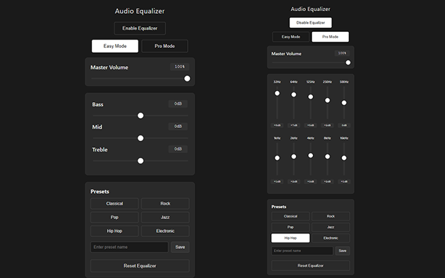 EQ Sound Booster for Chrome - 截图 2