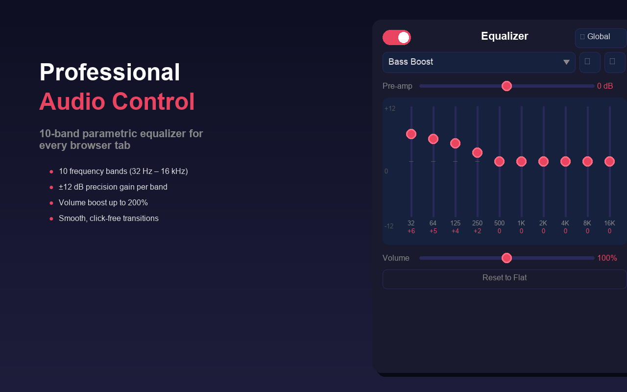 Equalizer — 10-Band Audio EQ - 截图 1