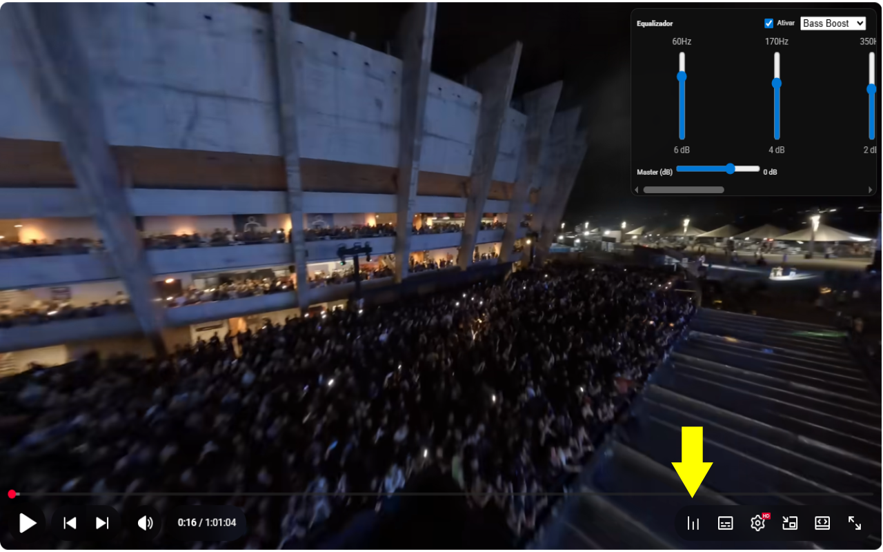 YouTube Equalizer - 截图 1