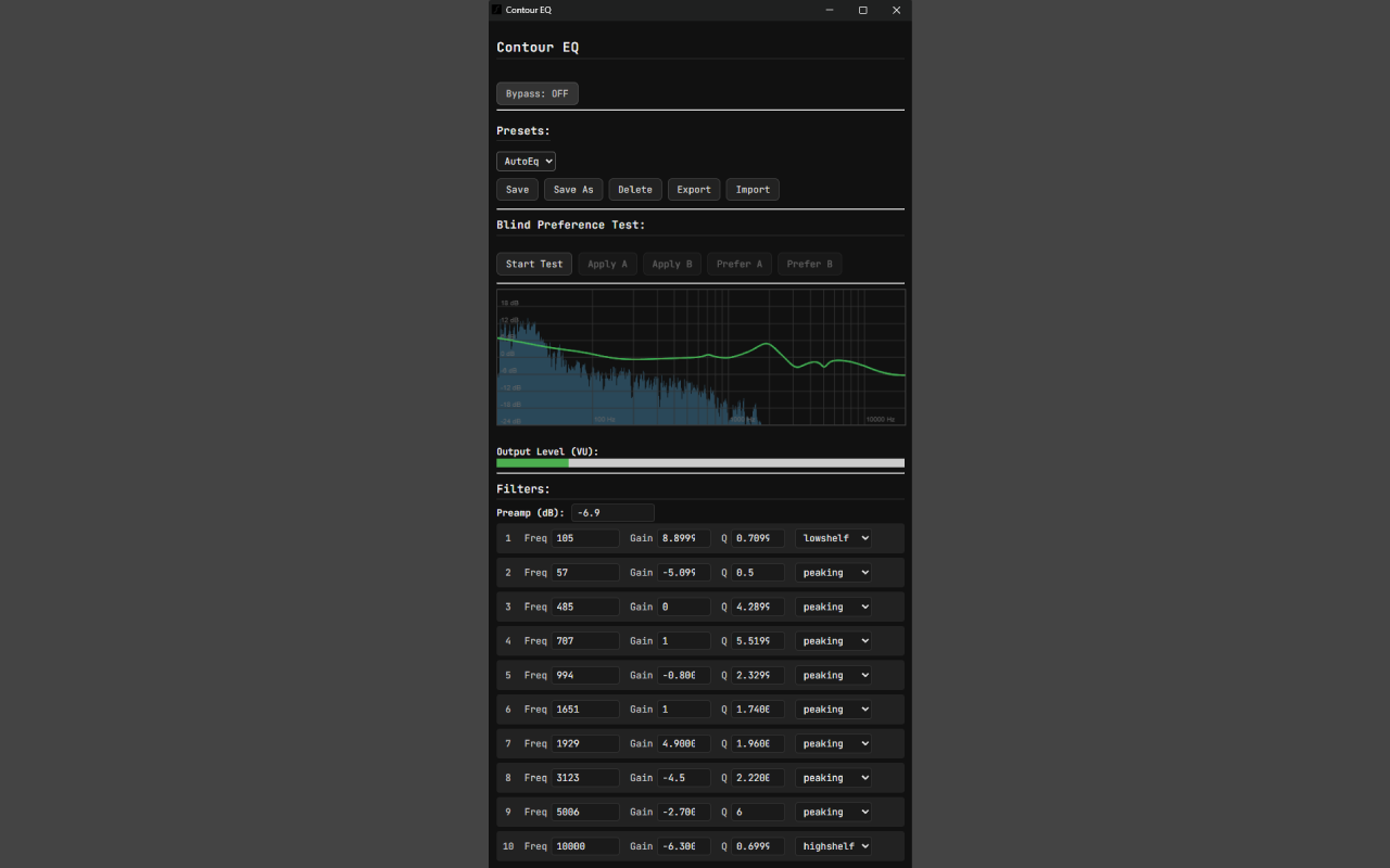 Contour EQ - 截图 1