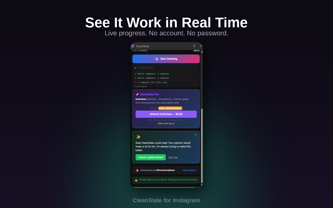 CleanSlate for Instagram - 截图 2