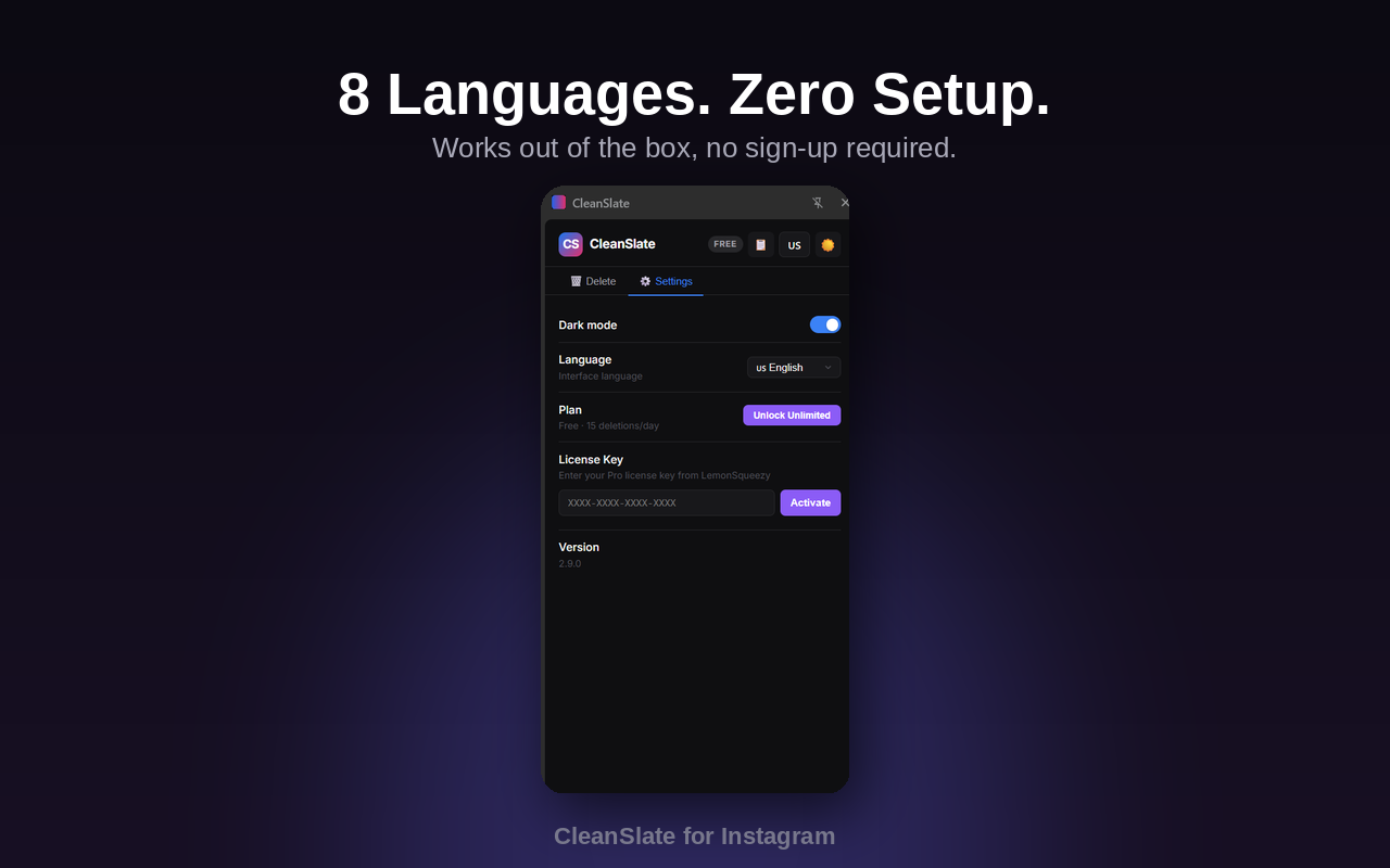 CleanSlate for Instagram - 截图 5