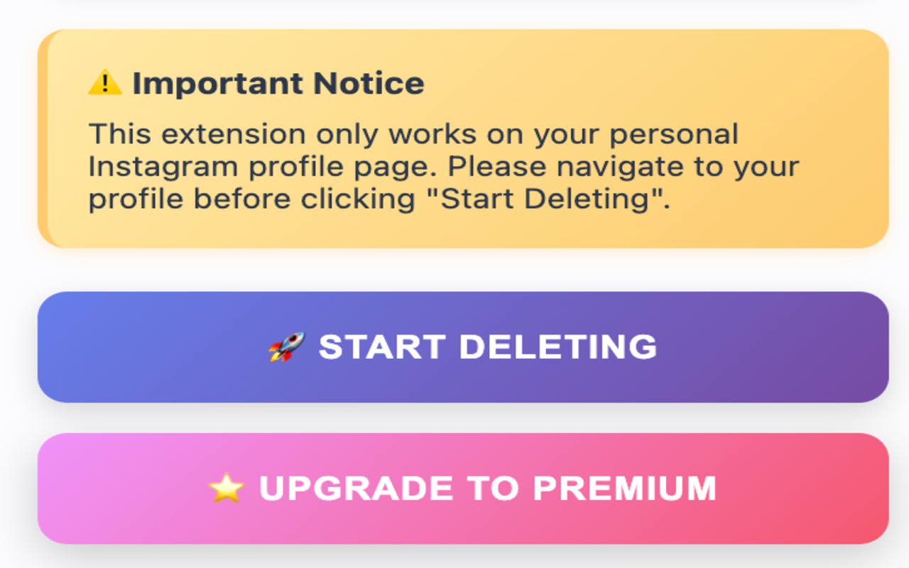 IG Automatic Deleter - 截图 3
