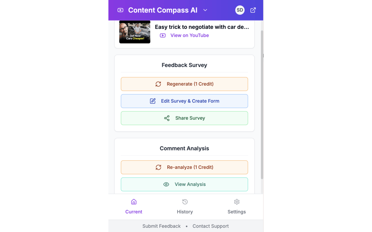 Content Compass AI - 截图 3