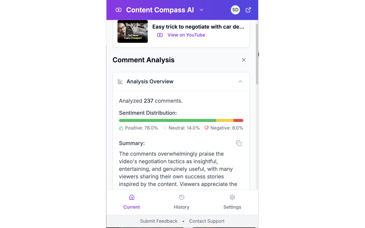 Content Compass AI - 截图 4