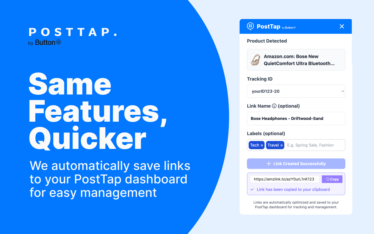 PostTap by Button - 截图 1