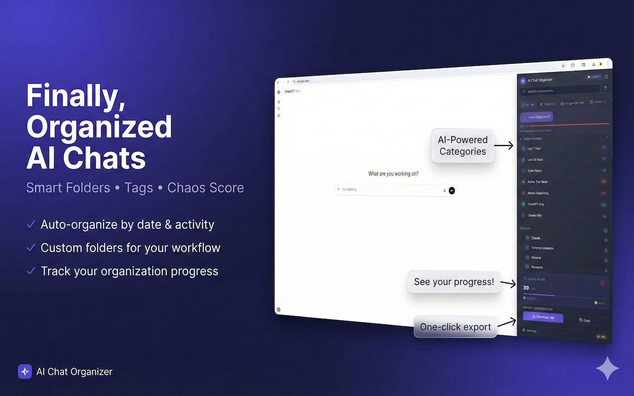 AI Chat Organizer - 截图 1