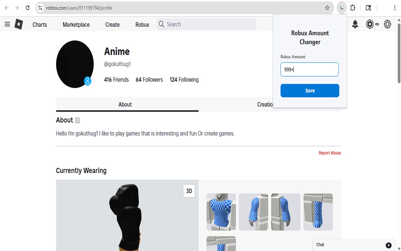 Robux Amount Changer - 截图 2