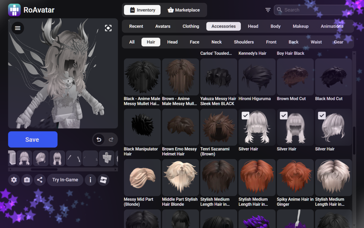 RoAvatar - Roblox Avatar Editor Improved - 截图 4